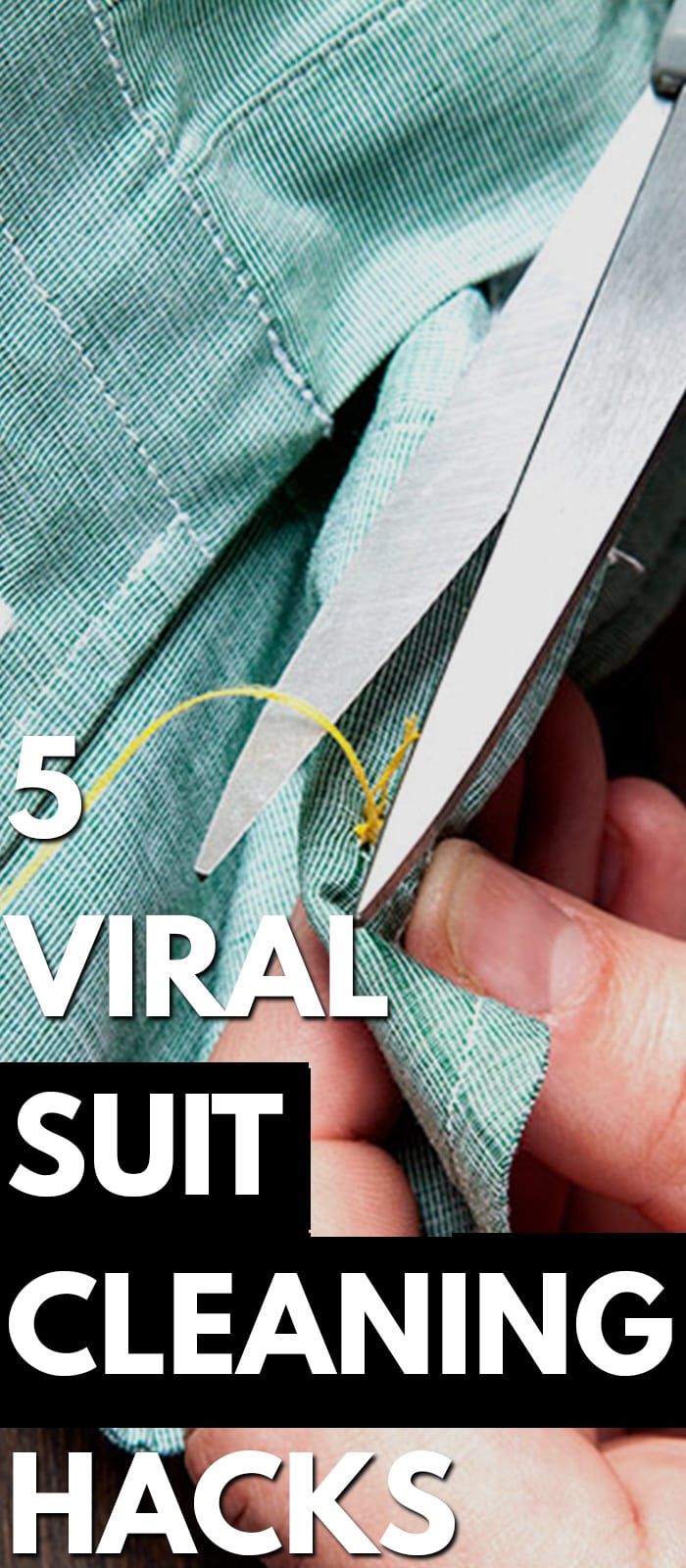 5 Viral Suit Cleaning Hacks.