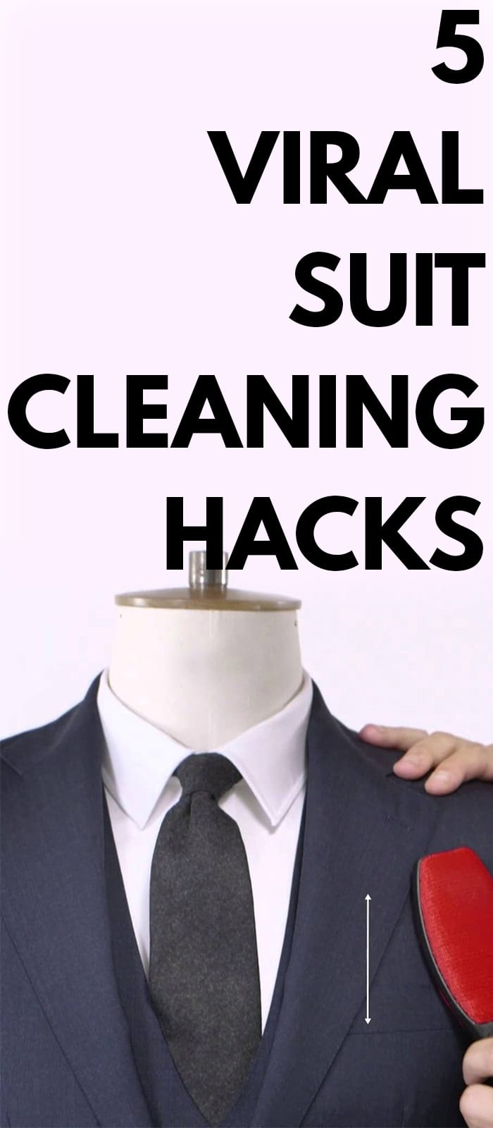5 Viral Suit Cleaning Hacks!