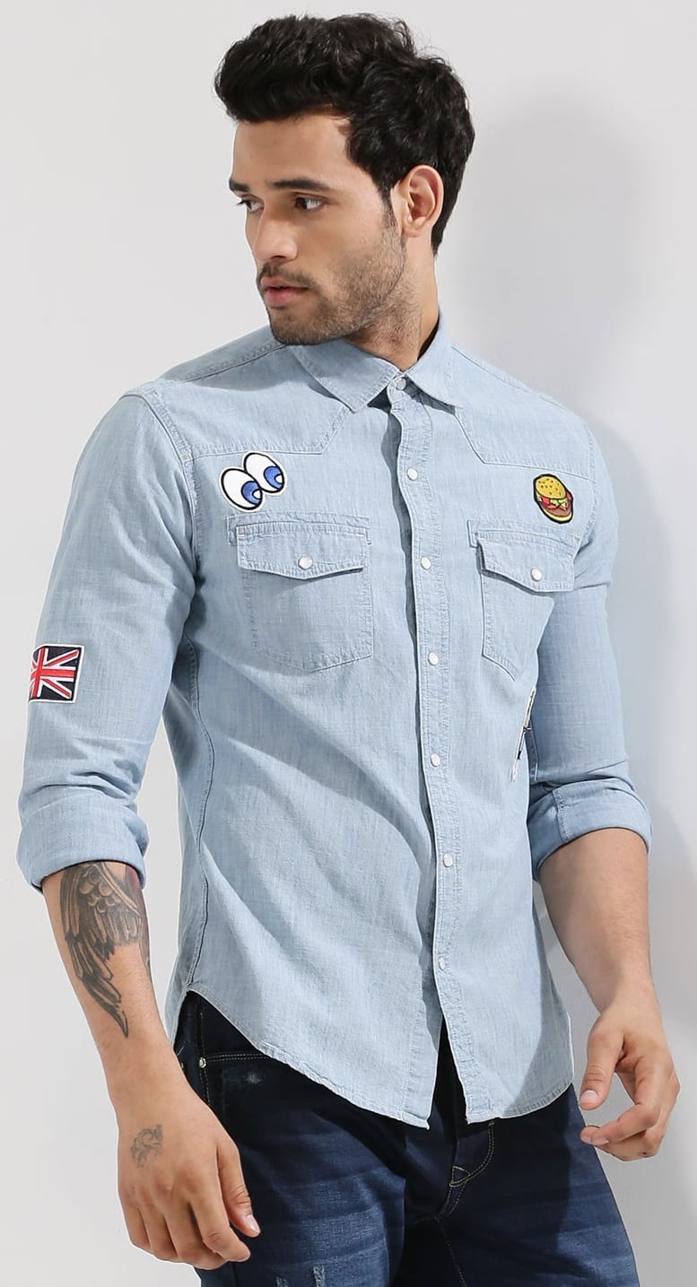Shirt Patch Outfit For Men
