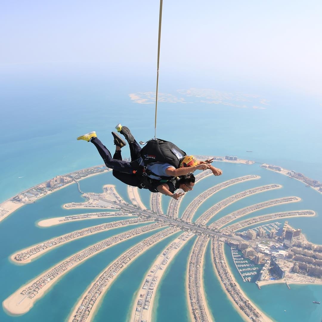 Skydive at Palm Jumeirah