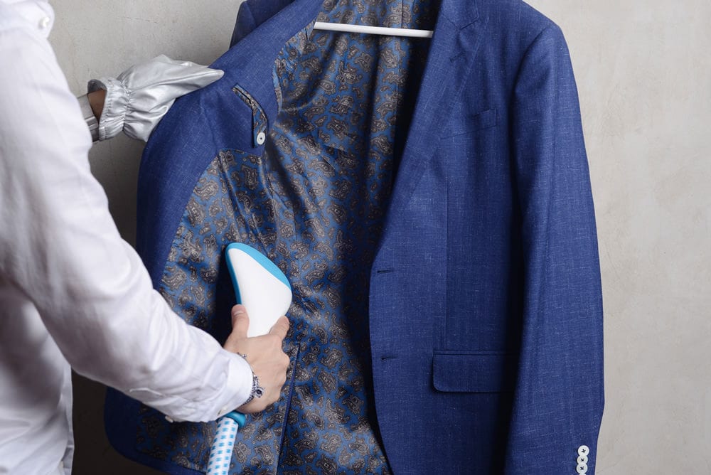 Suit Cleaning Hack Using Steamer