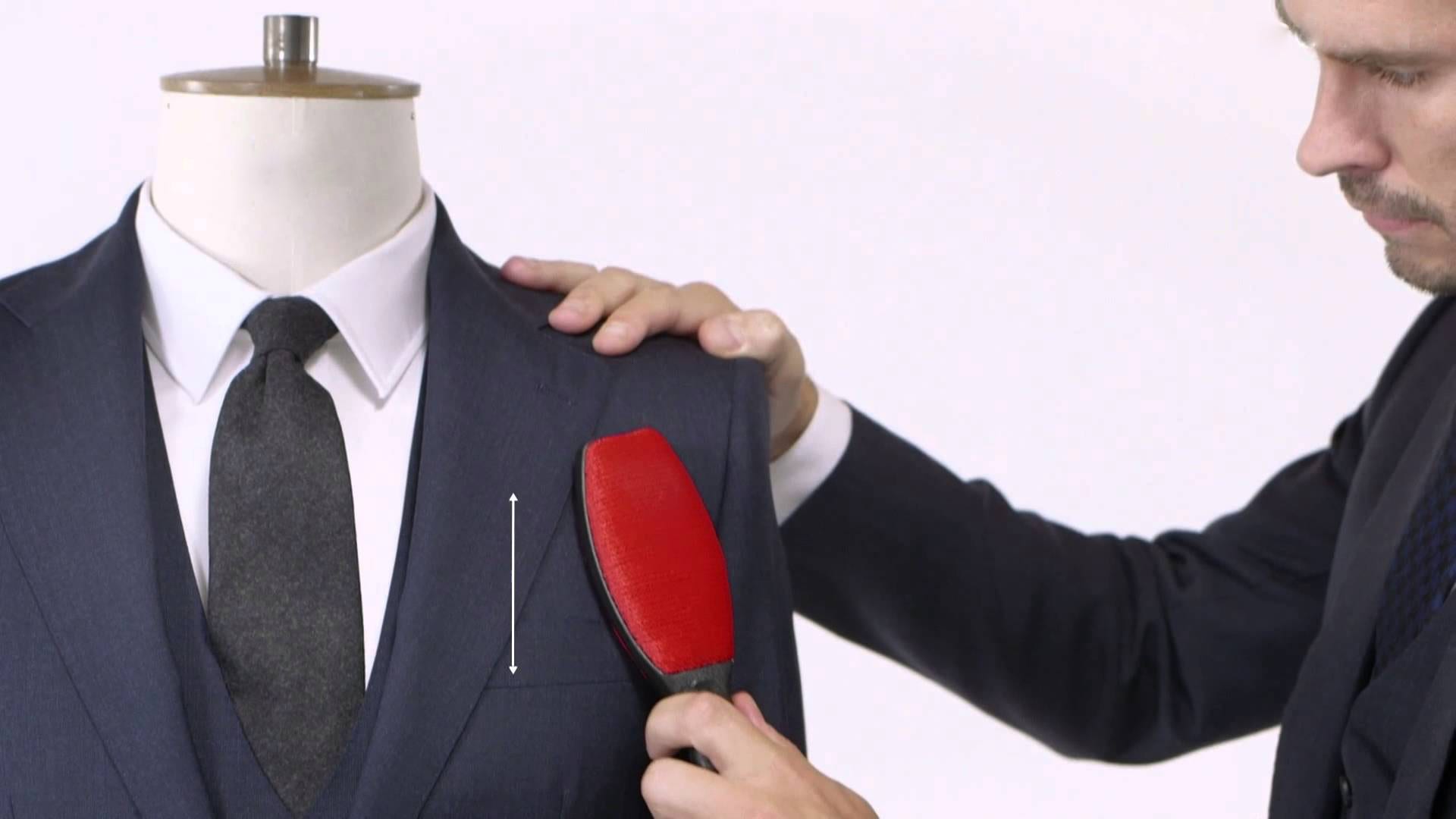 Suit Cleaning Hack Using Suit Brush