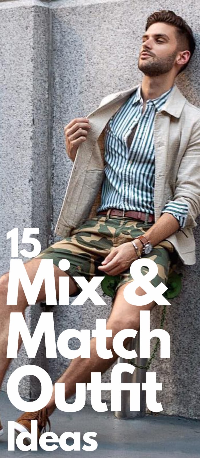 Mix Match Outfit ideas for men