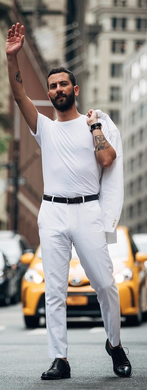 All White Outfit Ideas For Men