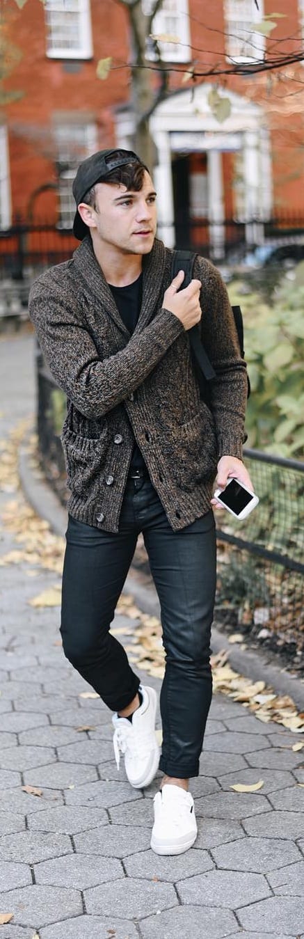 Amazing Cardigan Outfit Ideas For Men