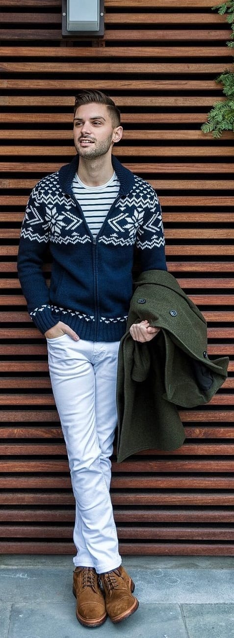 Cardigan Outfit Ideas For Men