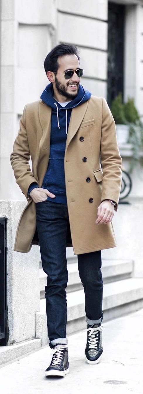 Fashionable Coat Outfit Ideas For Men