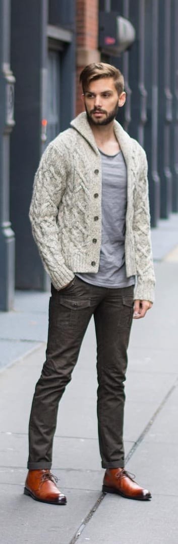 Stylish Cardigan Outfit Ideas For Men