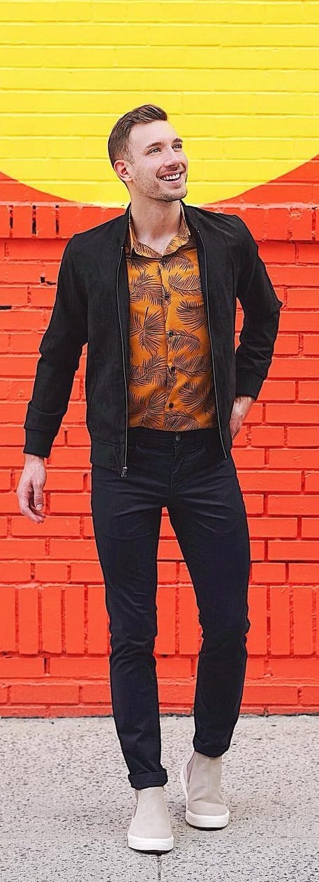 Stylish Printed Shirt Outfit Ideas For Men