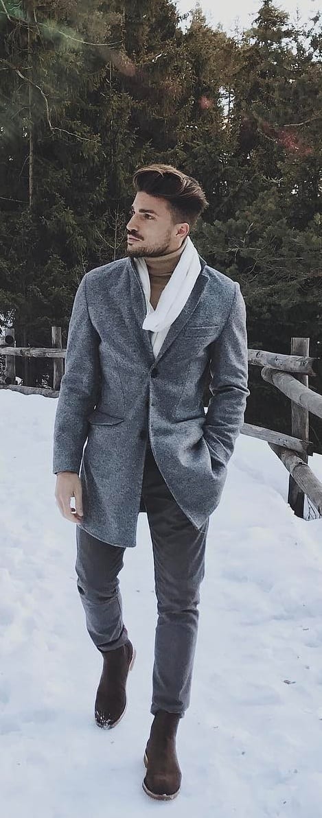 Trendy Coat Outfit Ideas For Men