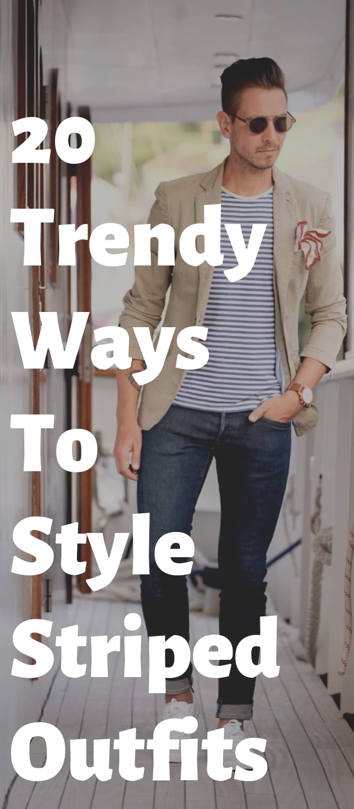 20 Trendy Ways To Style Striped Outfits