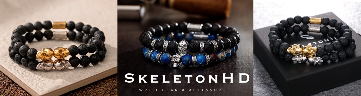 Battle of Brands Men’s Skull Bracelets