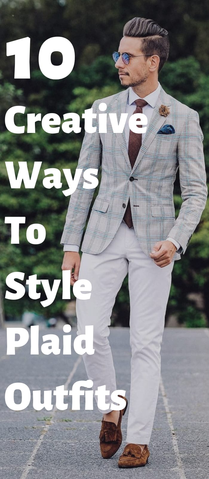 10 Creative Ways To Style Plaid Outfits !