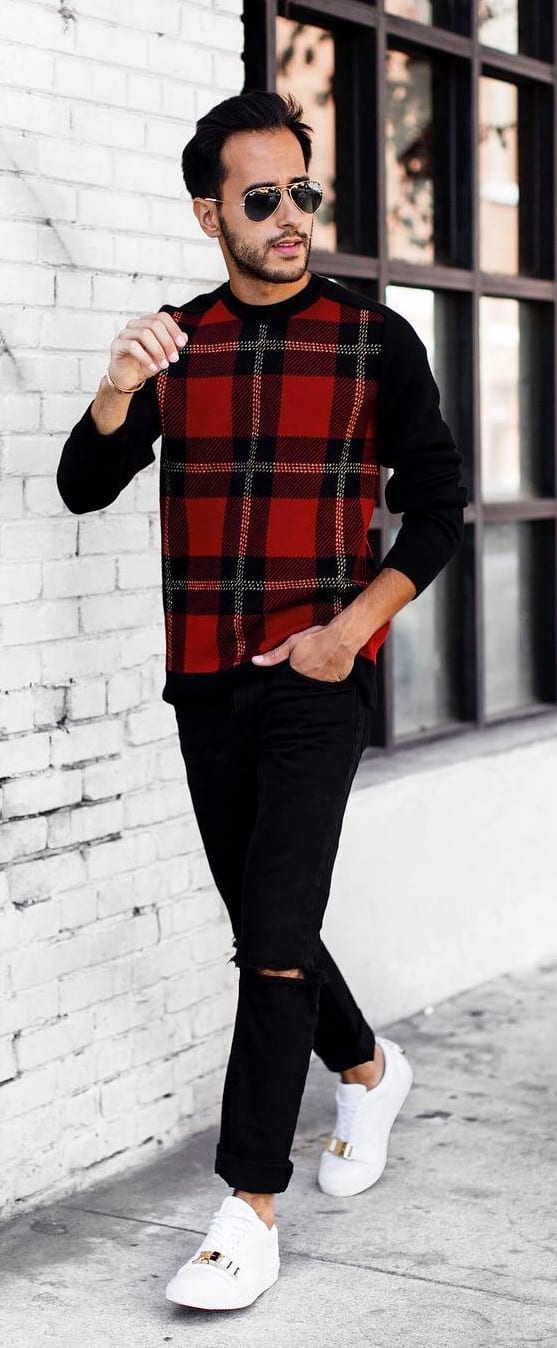 Cool Plaid Outfit Ideas For Men