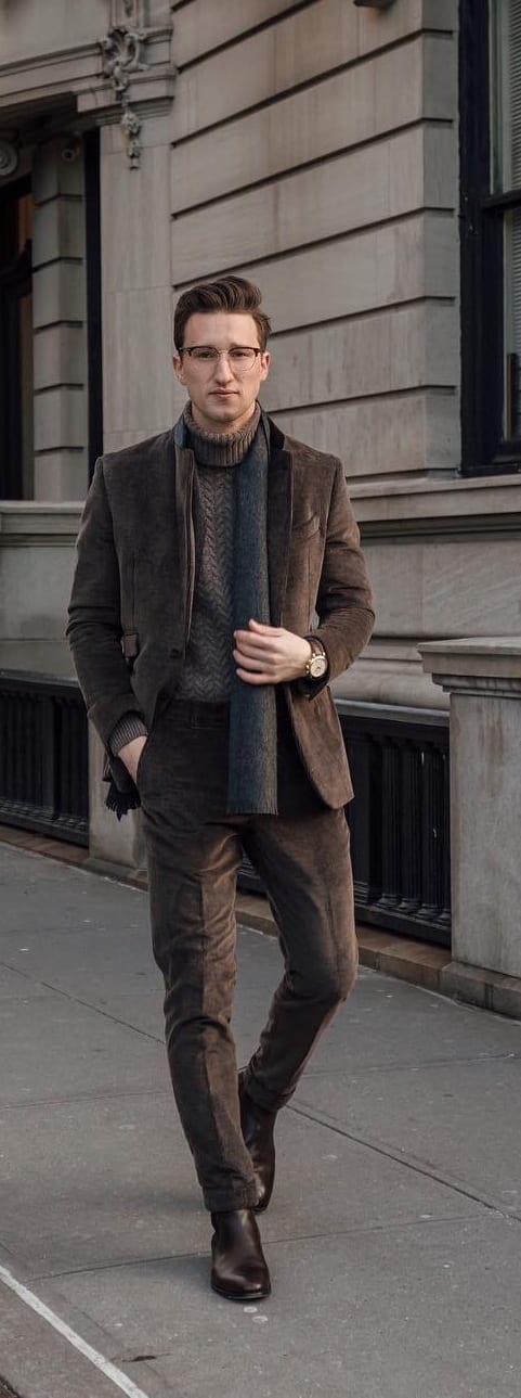 Formal Sweater Outfit Ideas For Men