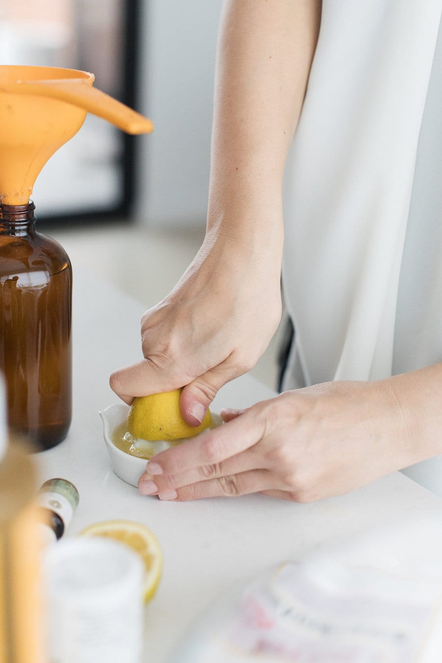 Fresh Lemon Mask For Oily Skin