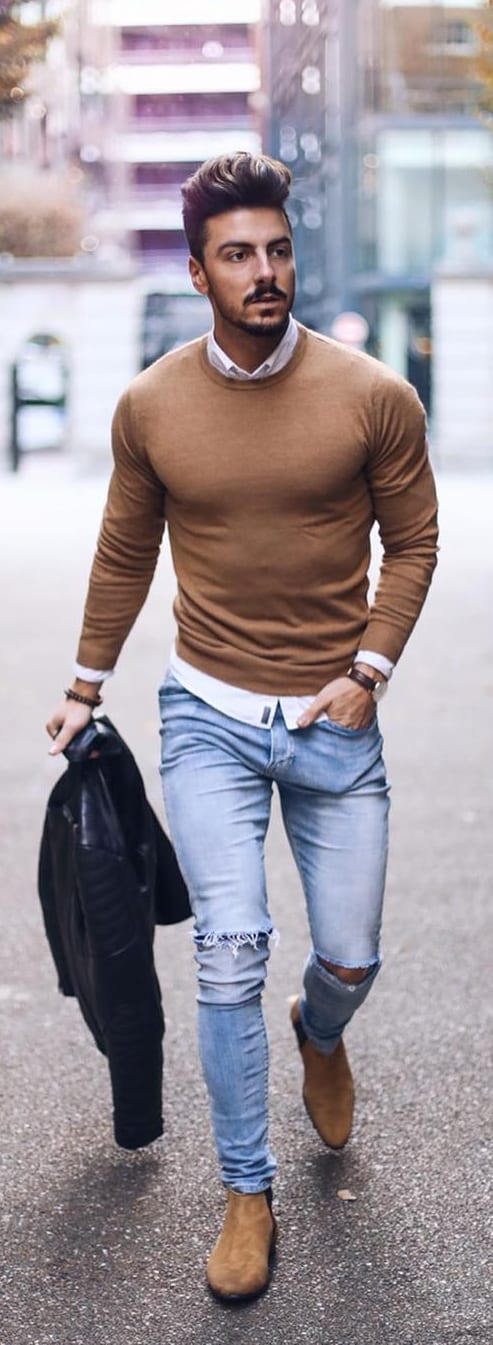 Stunning Sweater Outfit Ideas For Men