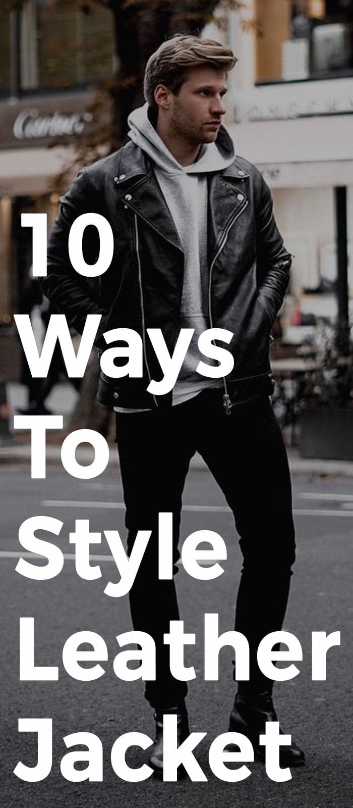 10 Ways To Style Leather Jacket!