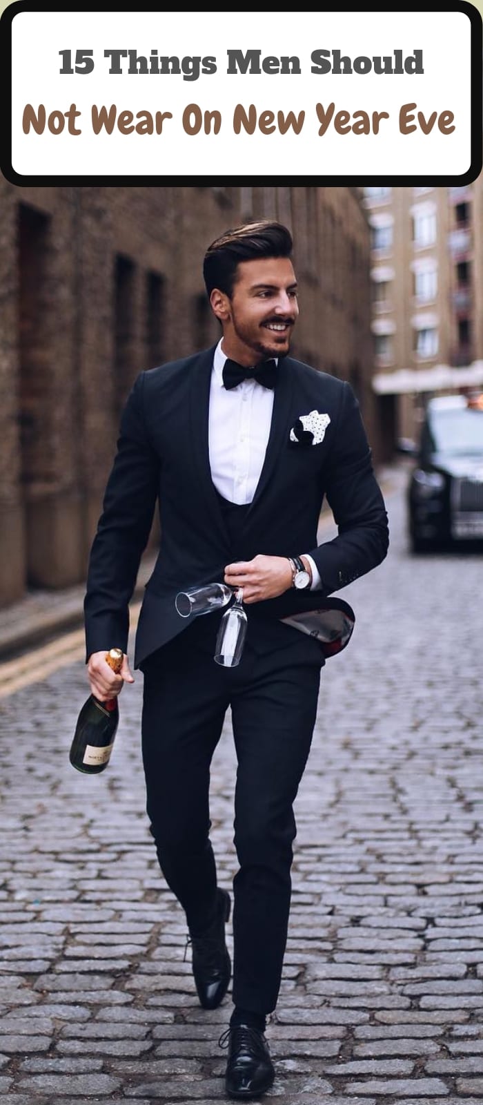 15 Things Men Should Not Wear On New Year Eve!