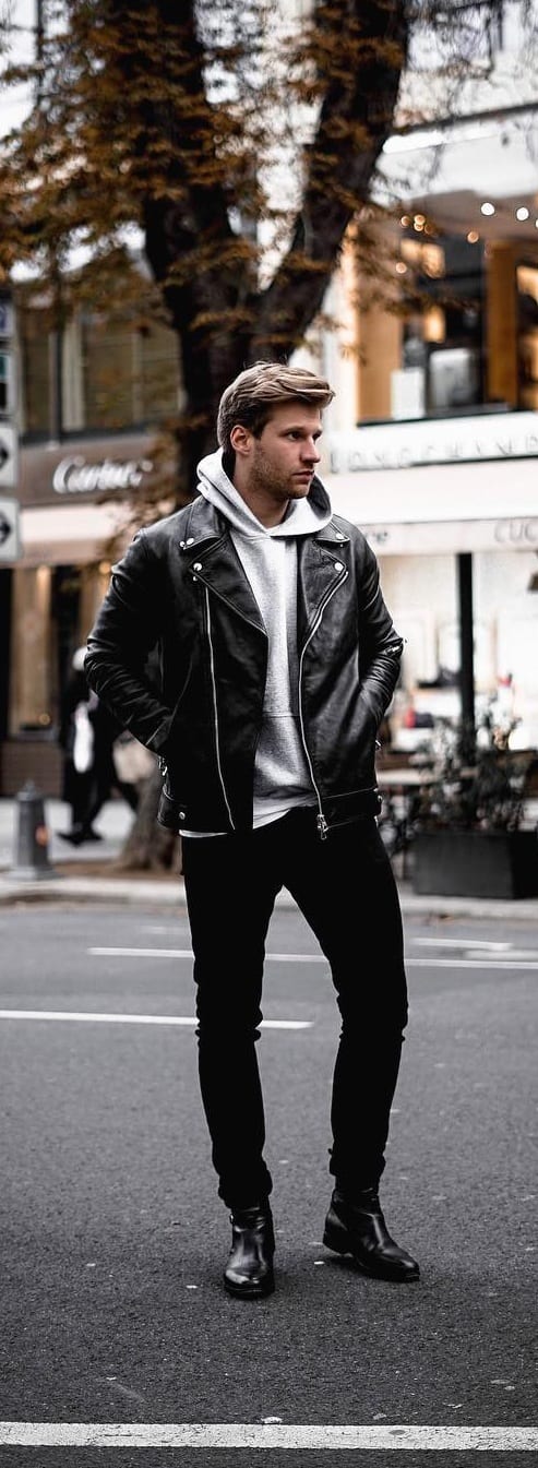 Amazing Bomber Jacket Outfit Ideas For Men