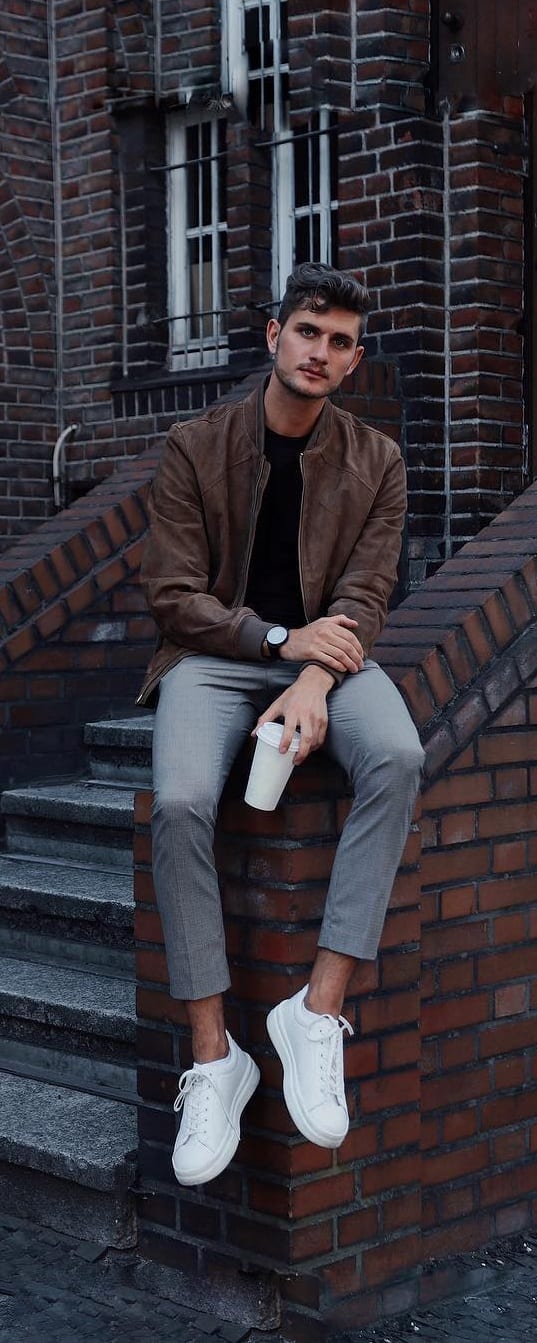 Bomber Jacket Outfit Ideas For Men