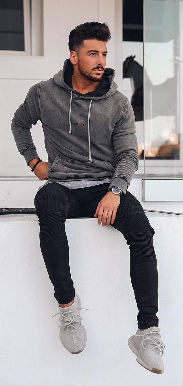 Cool Hoodie Outfit Ideas For Men