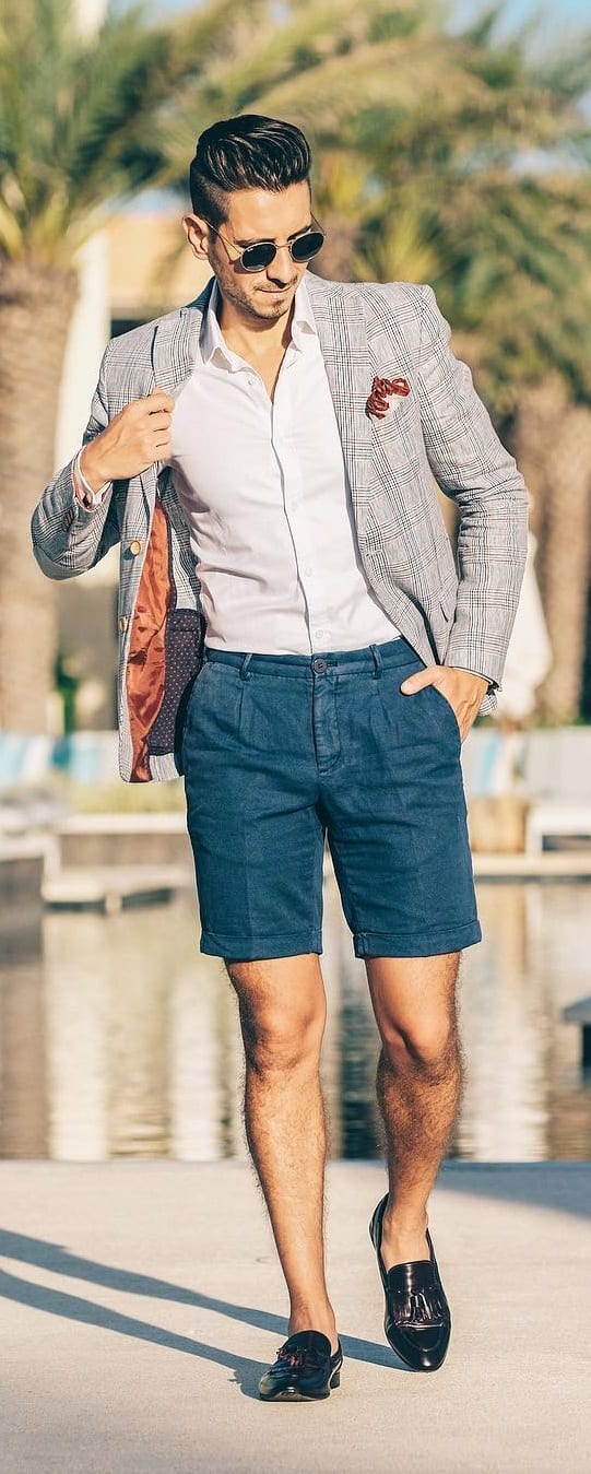 Short Suit Outfit Ideas For Men
