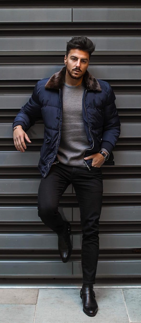 Man best sale winter style