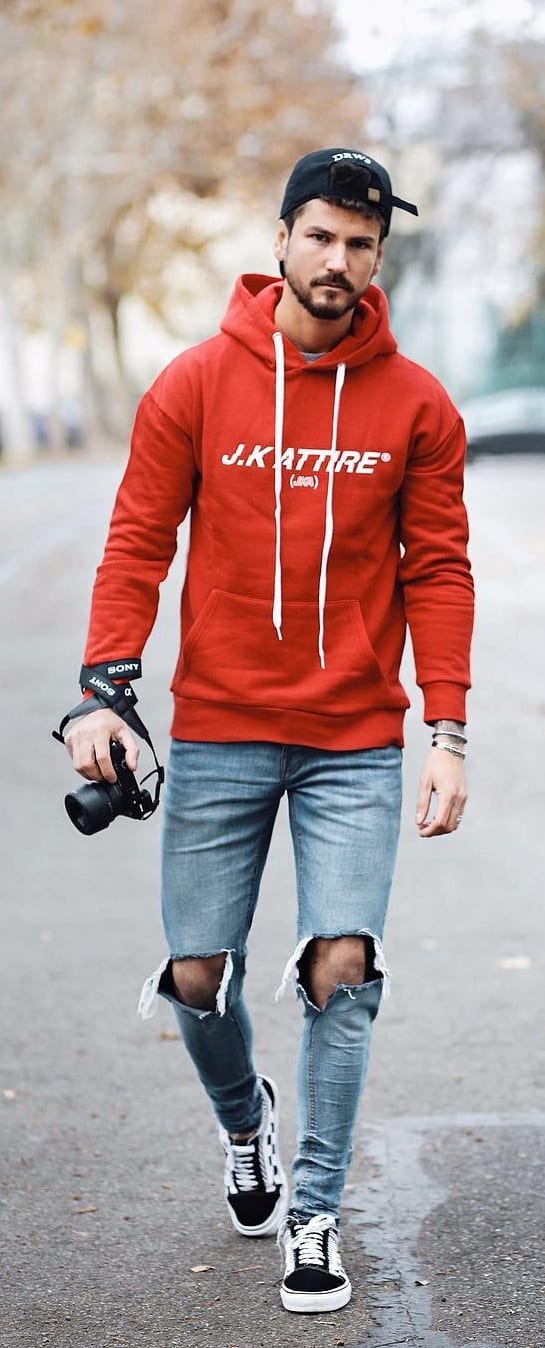 Stylish Hoodie Outfit Ideas For Men