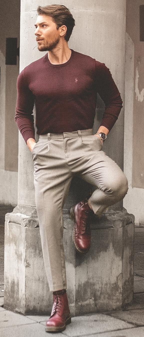 Amazing Crew Neck Outfit Ideas For Men