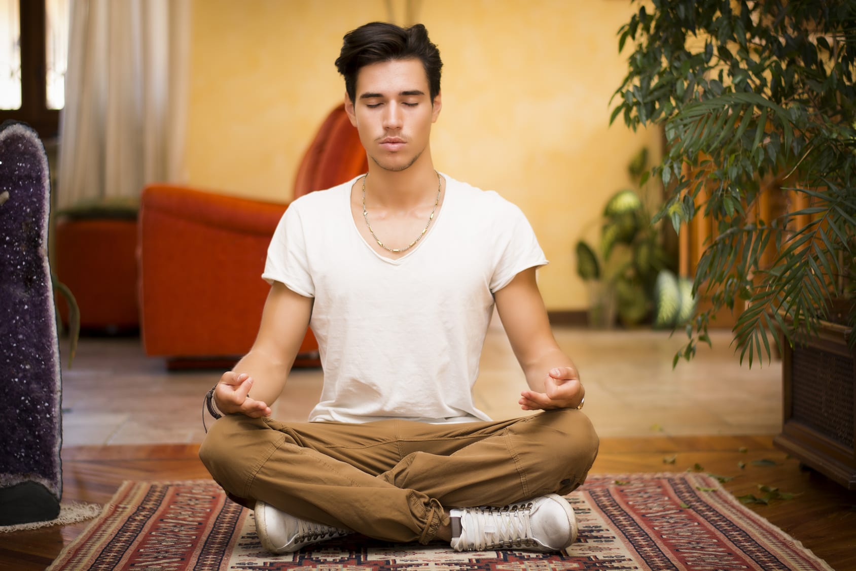 Do meditation once in a day to lower stress level