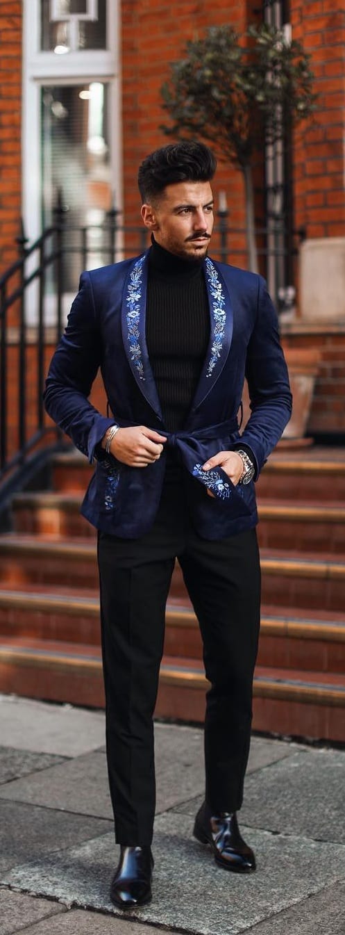 Stunning Turtle Neck Outfit Ideas For Men This Season