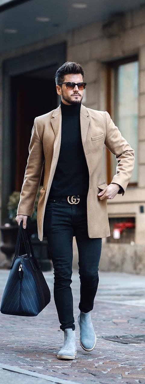 Turtle Neck Outfit Ideas For Men This Year