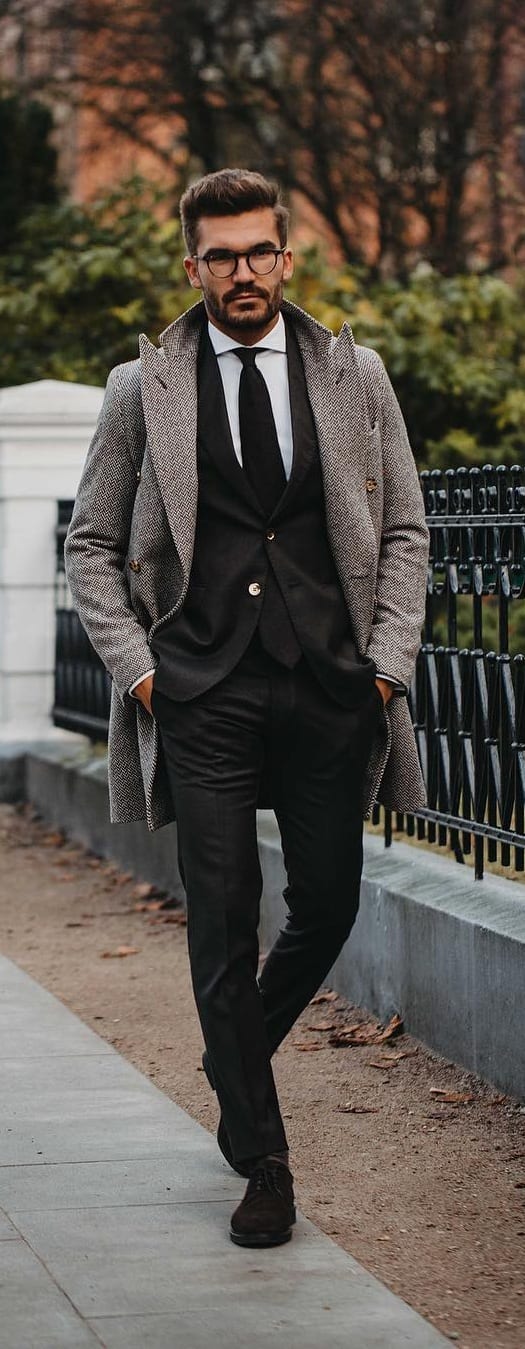 Black Suit Outfit Ideas For Men