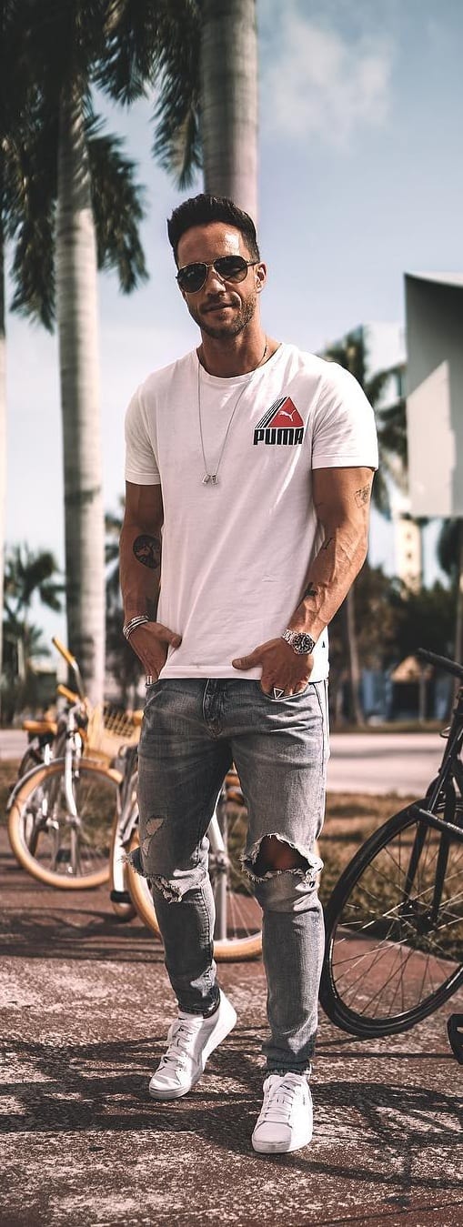 Stylish Summer Denim Looks For Guys