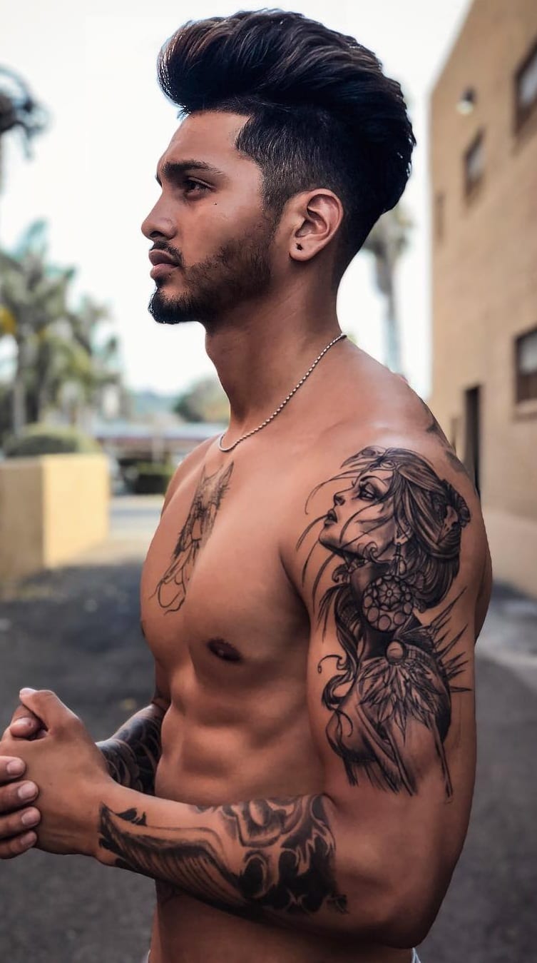 32 Eye-catching Throat Tattoos for Men in 2024
