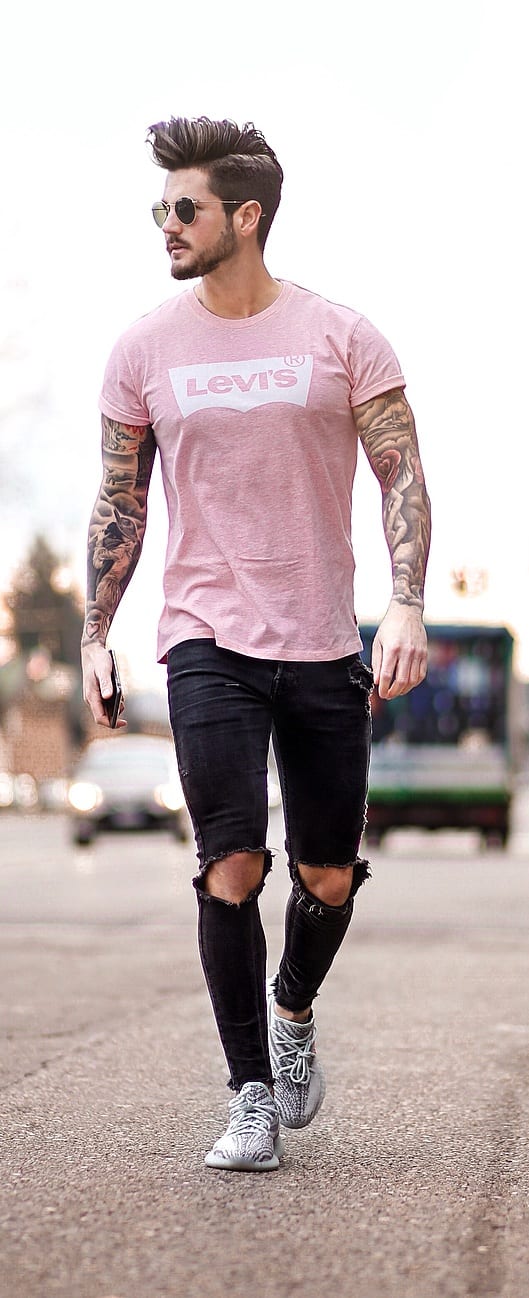 Trendy Pastel Colour Outfit Ideas For Men 2019