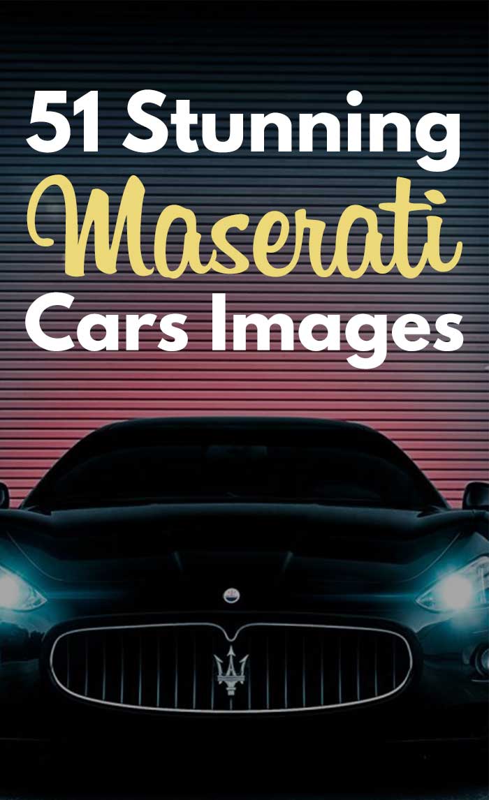 51 Stunning Maserati Cars!