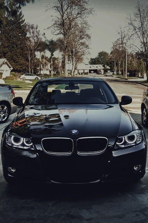 BLACK BMW CHROME