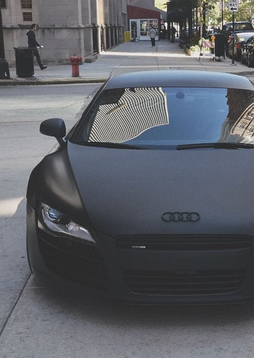 BLACK MATTE AUDI STREET