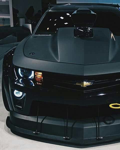 BLACK MATTE CHEVROLET MODIFIED CAR