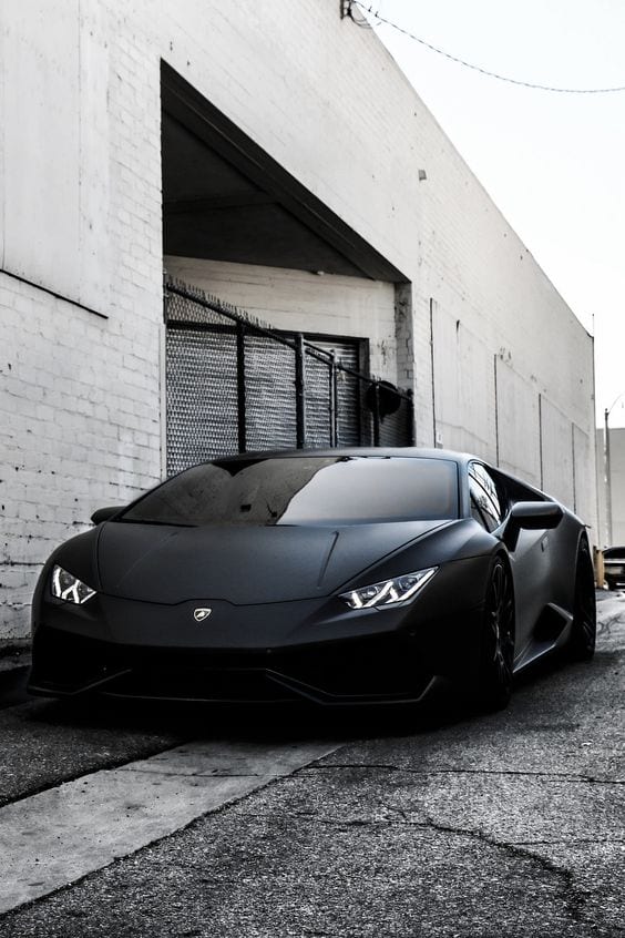 BLACK MATTE DEVIL LAMBORGHINI