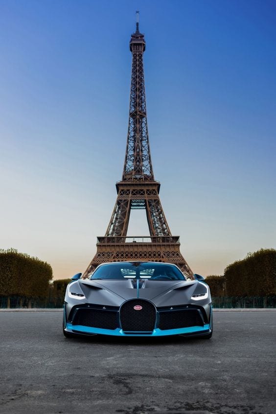 BUGATTI GREY AND AQUA BLUE