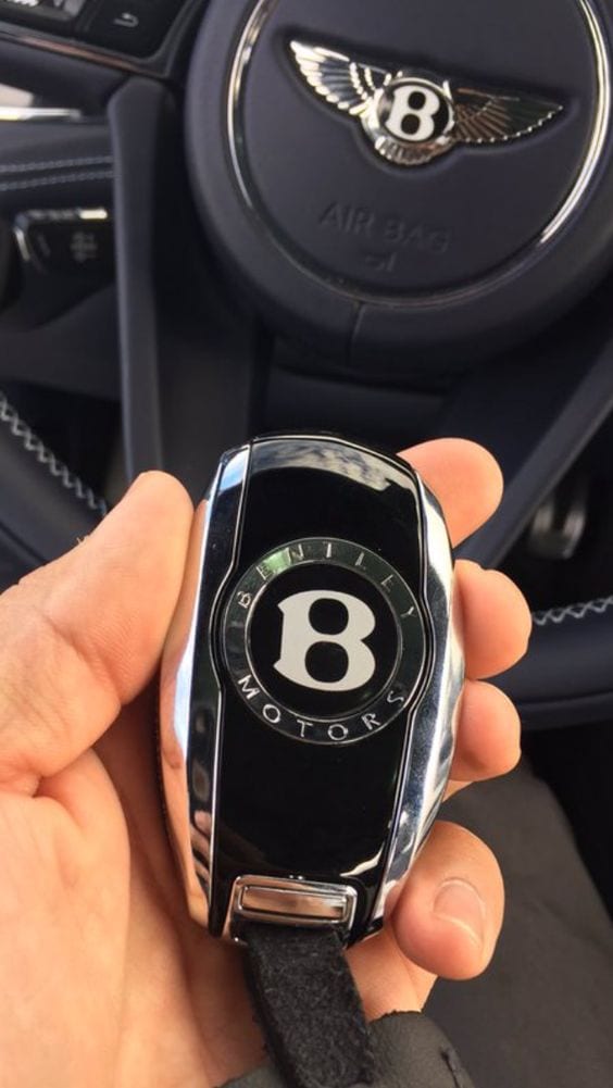 Bentley Car Key