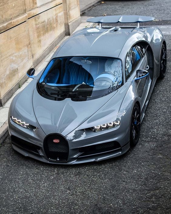 Bugatti Chiron GREY CHROME