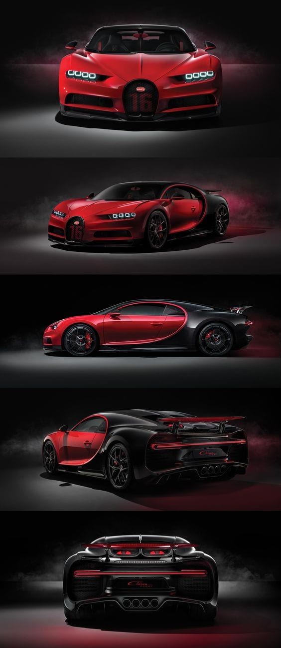 Bugatti RED Chiron Sport