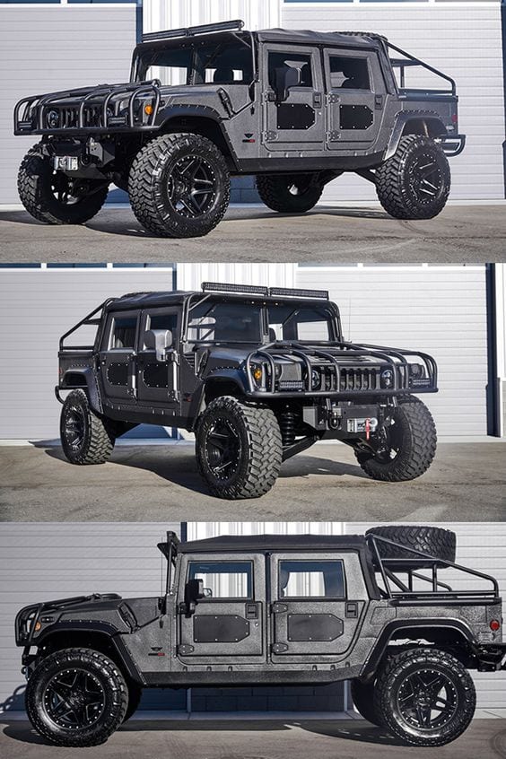 CHARCOAL BLACK HUMMER