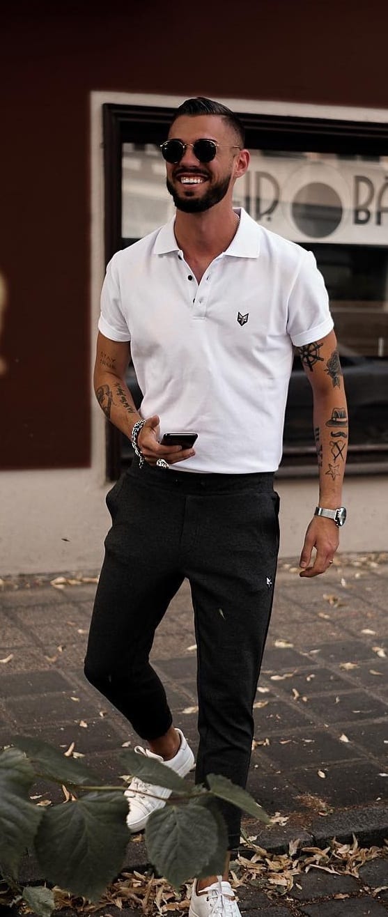Polo shirt outfit ideas men top