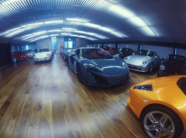 DREAM GARAGE FOR EXOTIC CARS IN THE HOUSE