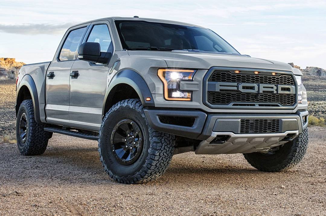 FORD F150 GREY RAPTOR